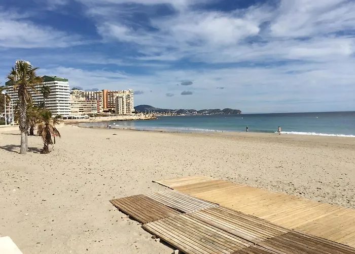 Διαμέρισμα En Calpe, Playa De La Fossa, Primera Linea, Aa *