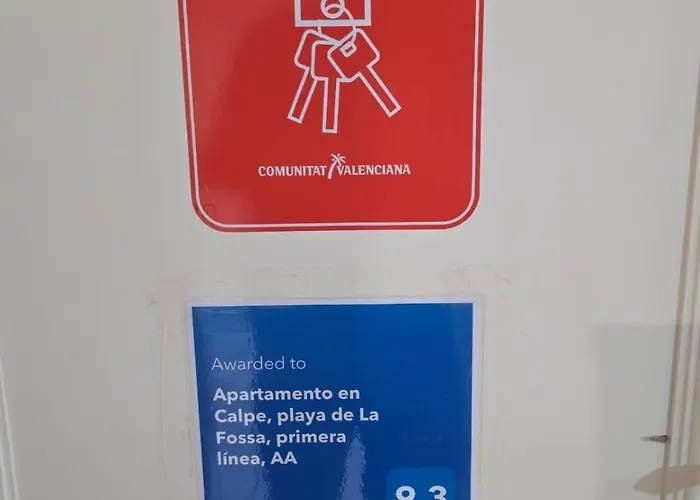 En Calpe, Playa De La Fossa, Primera Linea, Aa 公寓 卡尔佩