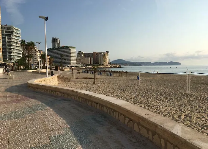 Διαμέρισμα En Calpe, Playa De La Fossa, Primera Linea, Aa *
