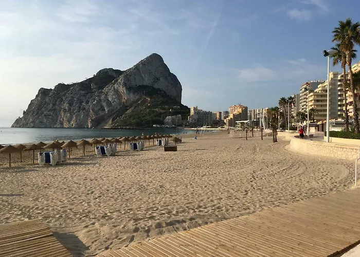 Διαμέρισμα En Calpe, Playa De La Fossa, Primera Linea, Aa *