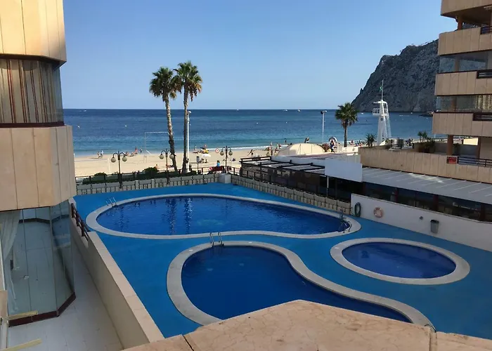 En Calpe, Playa De La Fossa, Primera Linea, Aa 卡尔佩