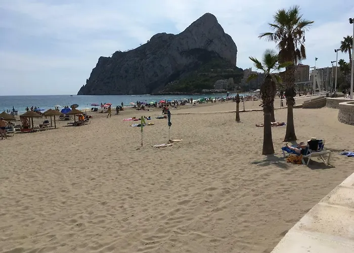 公寓 En Calpe, Playa De La Fossa, Primera Linea, Aa *