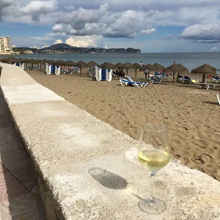 Apartament En Calpe, Playa De La Fossa, Primera Linea, Aa *