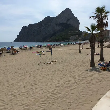Apartament En Calpe, Playa De La Fossa, Primera Linea, Aa *